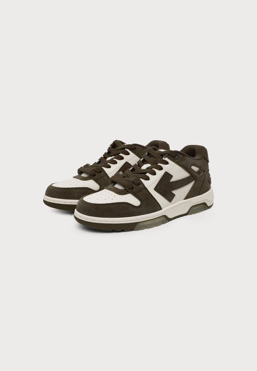 Off-White OUT OF OFFICE - Trainers - cream/military green — photo 2