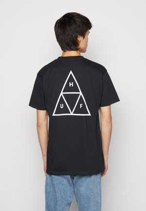 ESSENTIALS TEE - Print T-shirt - black