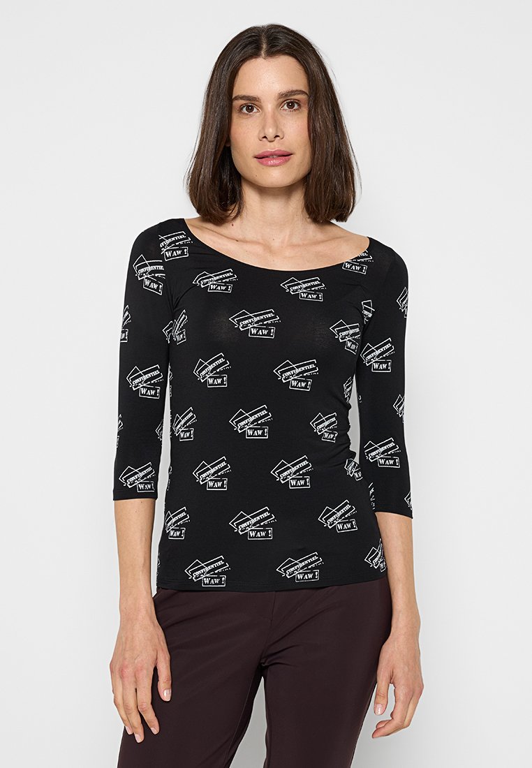 Sarah Pacini Longsleeve zwart