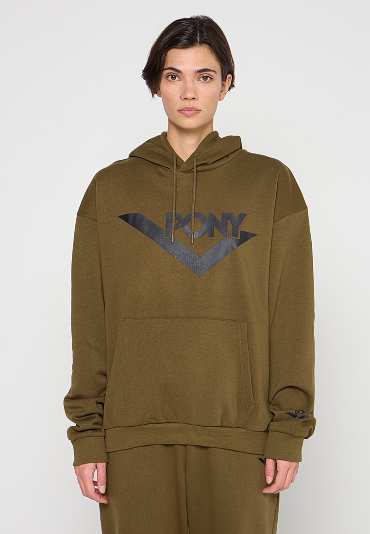 Pony Hoodie olijfgroen Pony Hoodie olijfgroen
