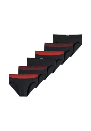 6ER PACK - Slip - black