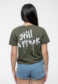 Paradiso Clothing KORN STILL A FREAK - Print T-shirt - green