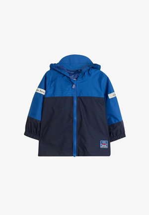 JoJo Maman Bébé PACK AWAY RAIN REGULAR FIT - Waterproof jacket - blue