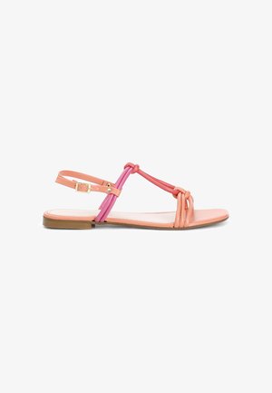 CAFèNOIR, FLIP FLOPS - Sandalen - multicolor-orange