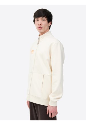 Zip-up sweatshirt - beige