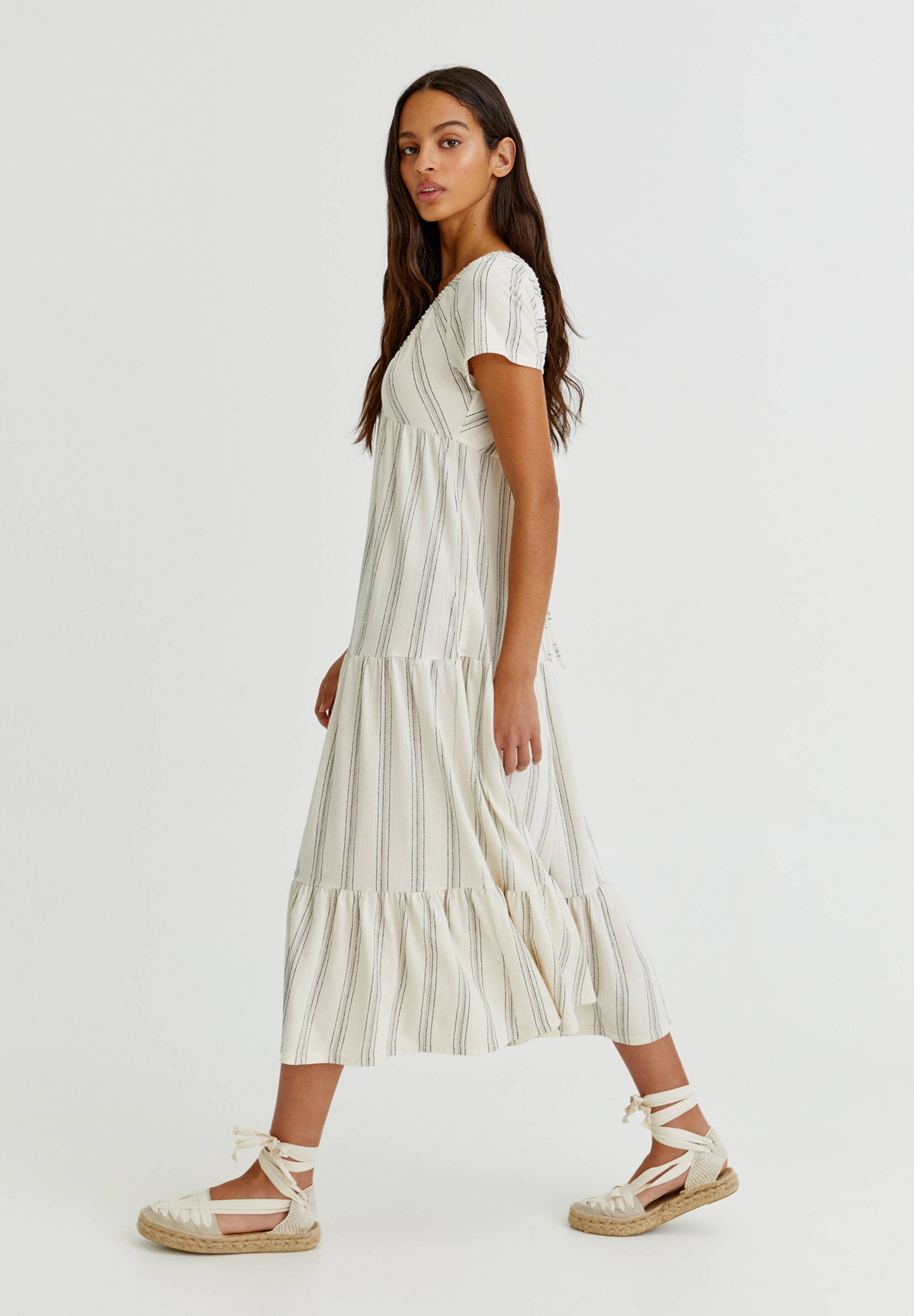 robe longue pull and bear