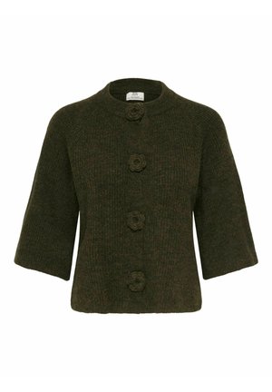 HAILEY  - Strickjacke - dark olive