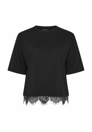 Yours Clothing, WOMEN'S T-SHIRTS - Print T-shirt - black