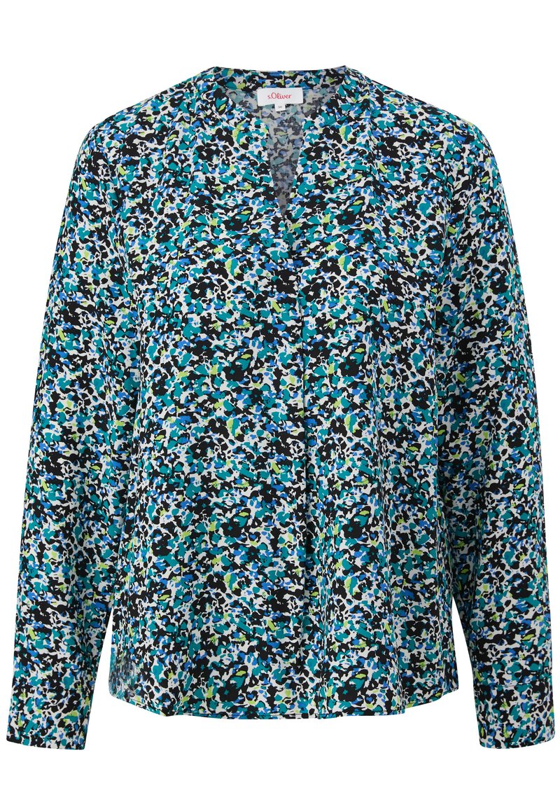 s.Oliver Blouse blauw s.Oliver Blouse blauw