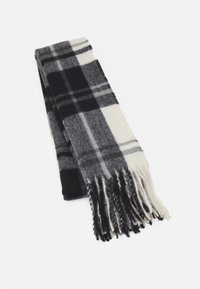 Pier One UNISEX - Scarf - black/white