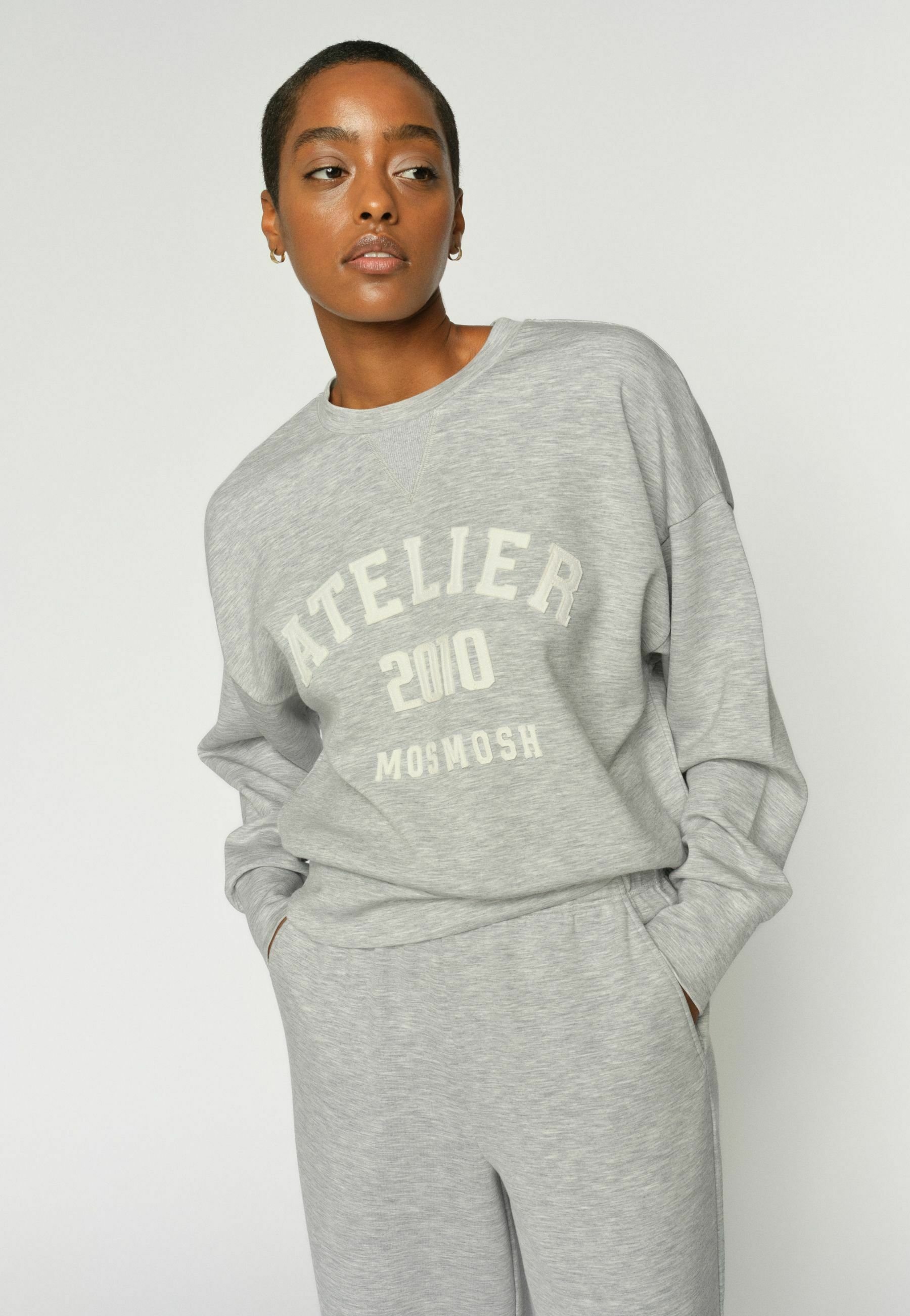 Mos Mosh NIMA - Sweatshirt - grey melange/grey - Zalando.ie