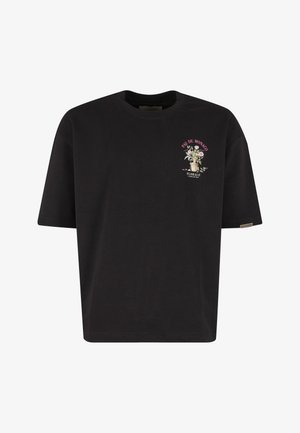 Pas de Monaco, POT DE VIE T-SHIRT - T-shirt imprimé - black