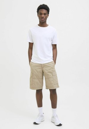 APREL 2 PACK - Cargo trousers - crockery