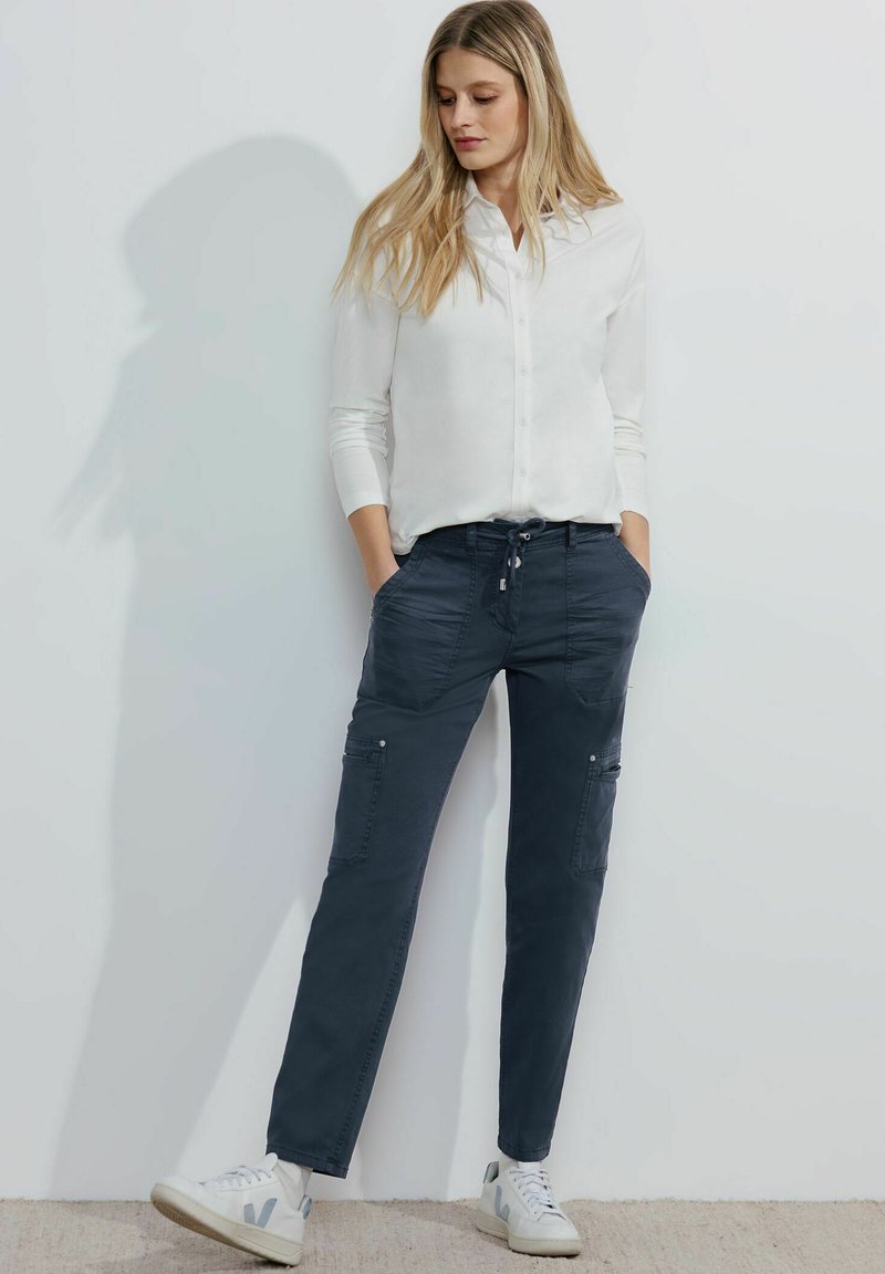 Cecil CASUAL FIT - Cargohose - blau