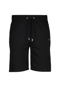 GANT - REG SHIELD  - Tracksuit bottoms - schwarz Thumbnail Image 1