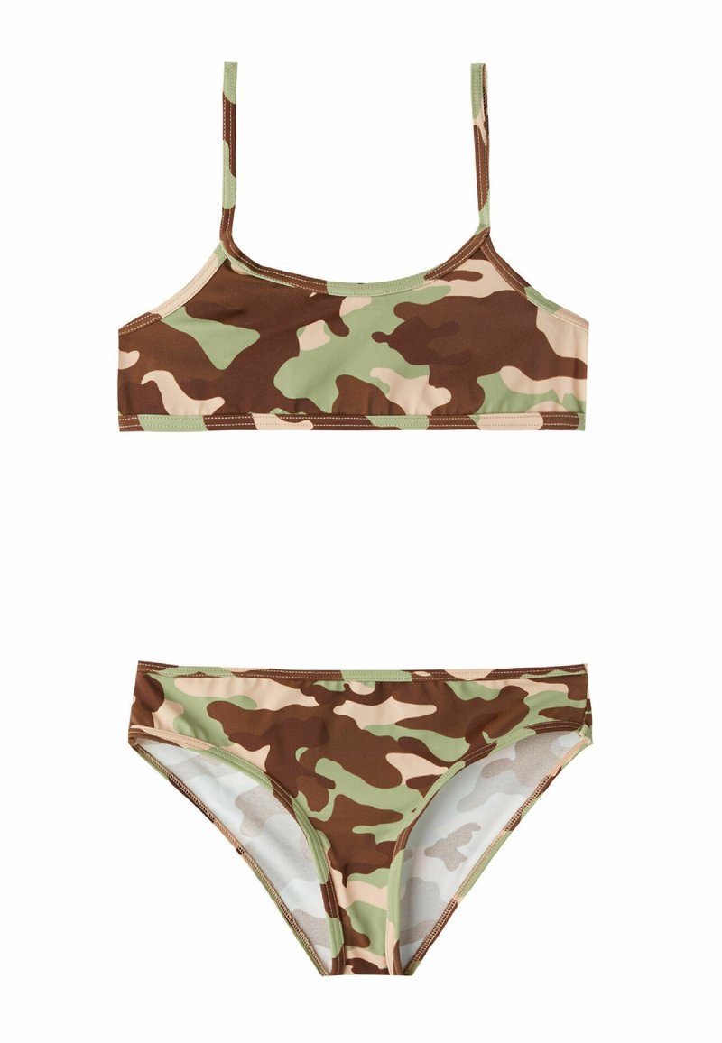 Tezenis SET Bikini dark green/dunkelgrün Zalando.at
