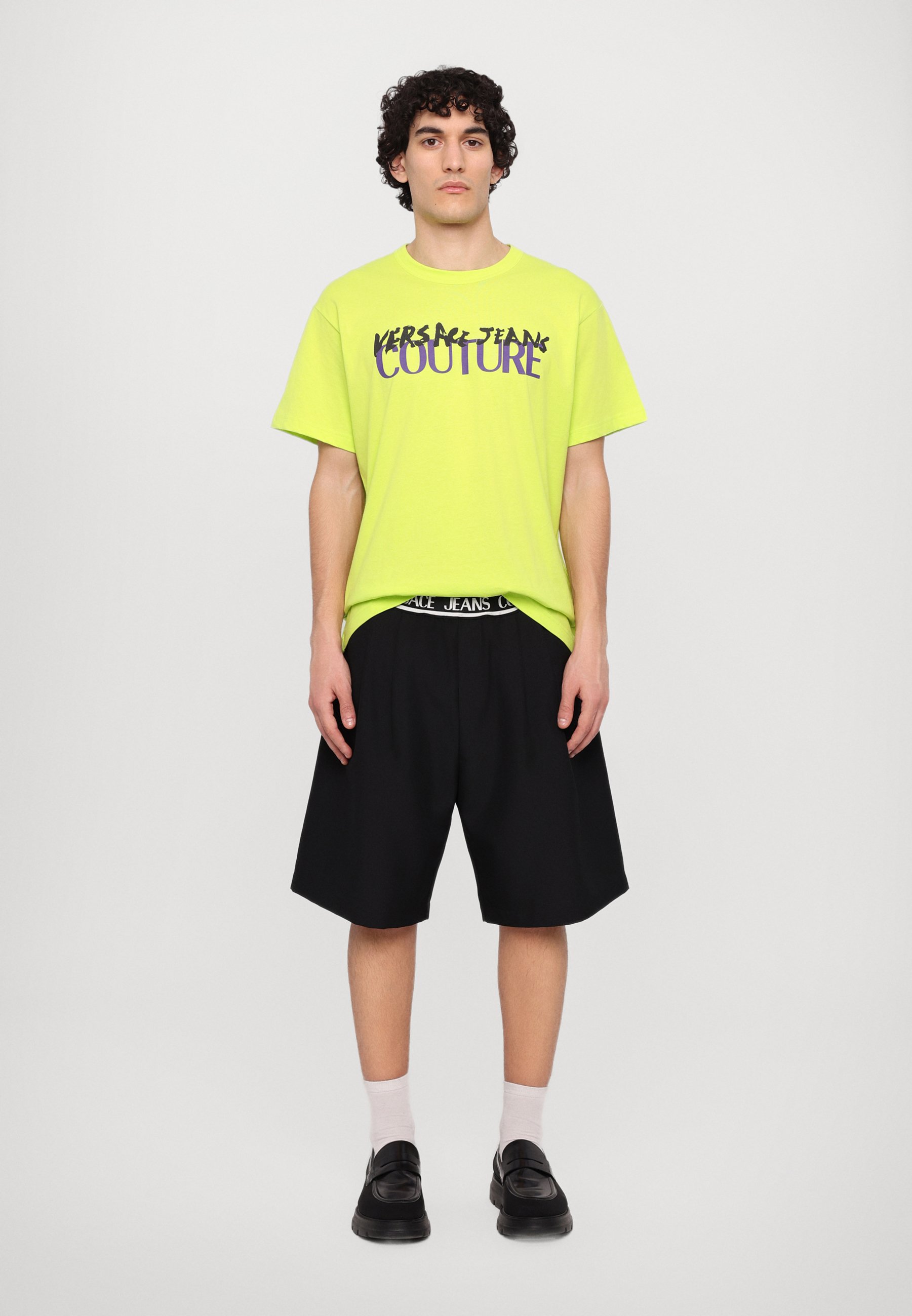 Versace Jeans Couture Tricou cu imprimeu - kiwi/verde - Zalando.ro