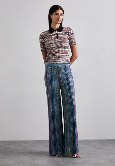 Missoni Pólóing - multicolor/red/pink/blu