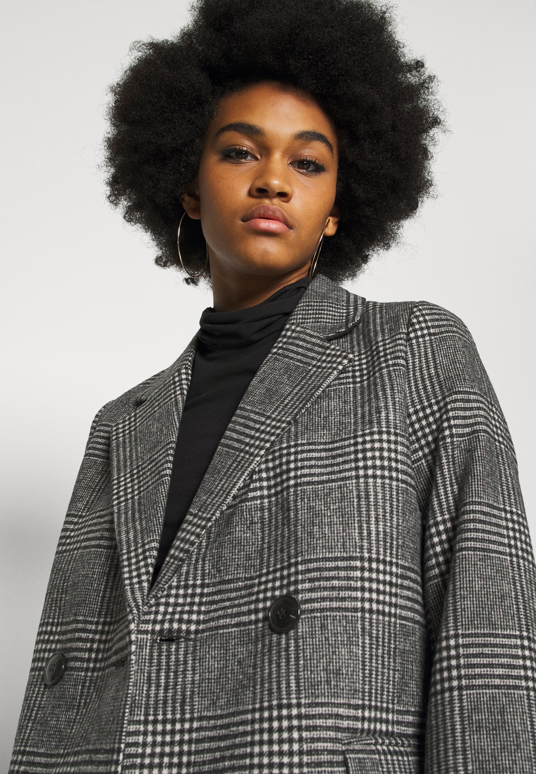 new look check jacket