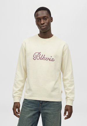 BLKVIS, HEAVY LONGSLEEVE - Суитшърт - papyrus