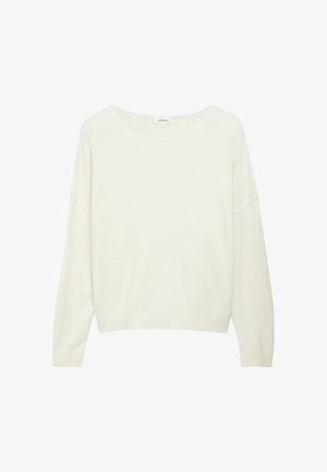s.Oliver, STRICKPULLOVER - Pullover - helles beige