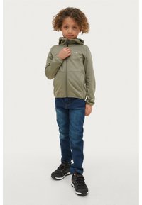 Áhkká Fleecejas - graugrün