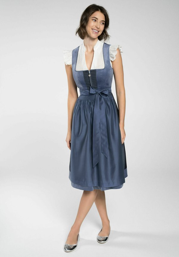 FRANCES - Dirndl - blau