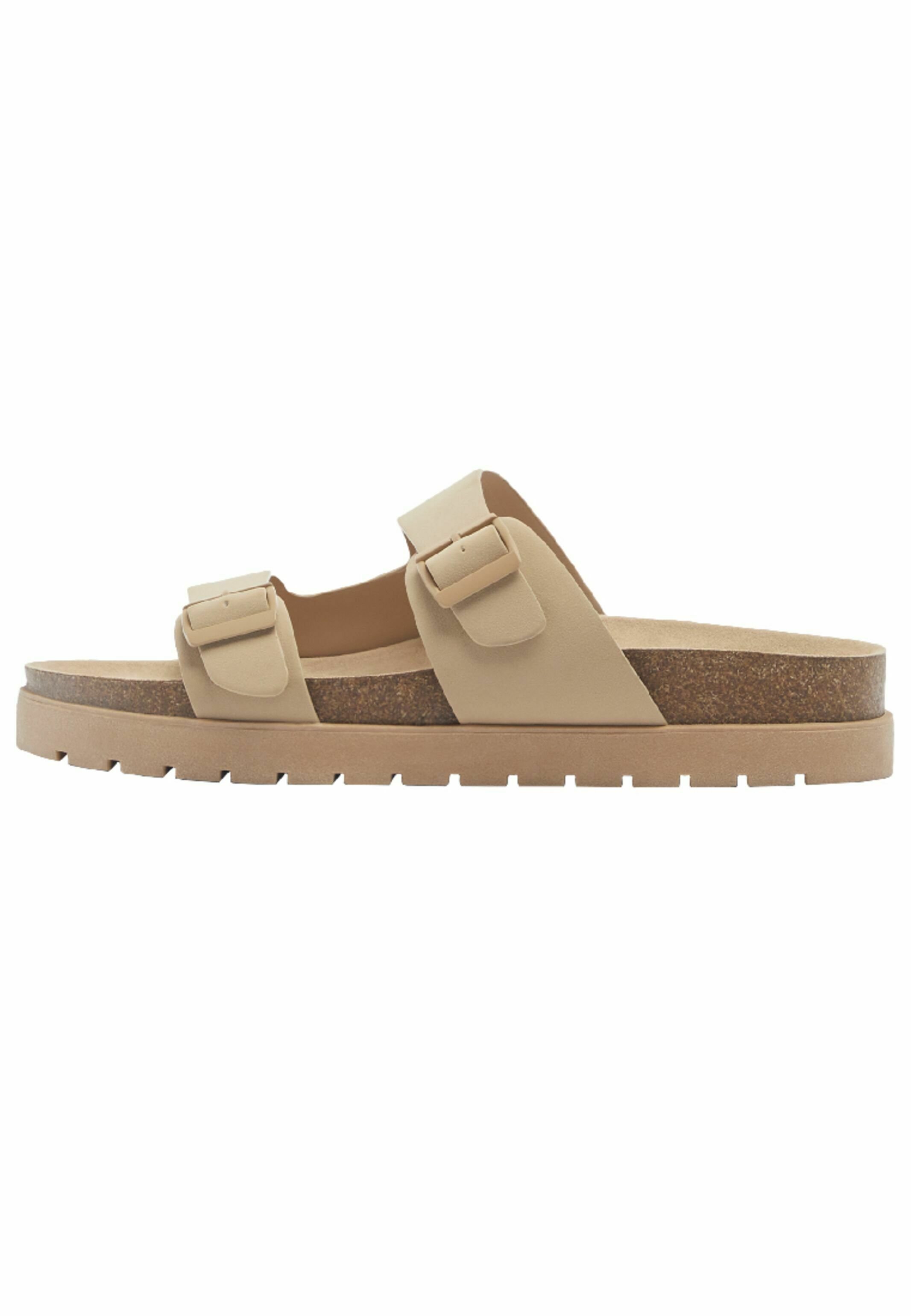 Bershka STRAPPY - Muiltjes - sand/beige - Zalando.nl