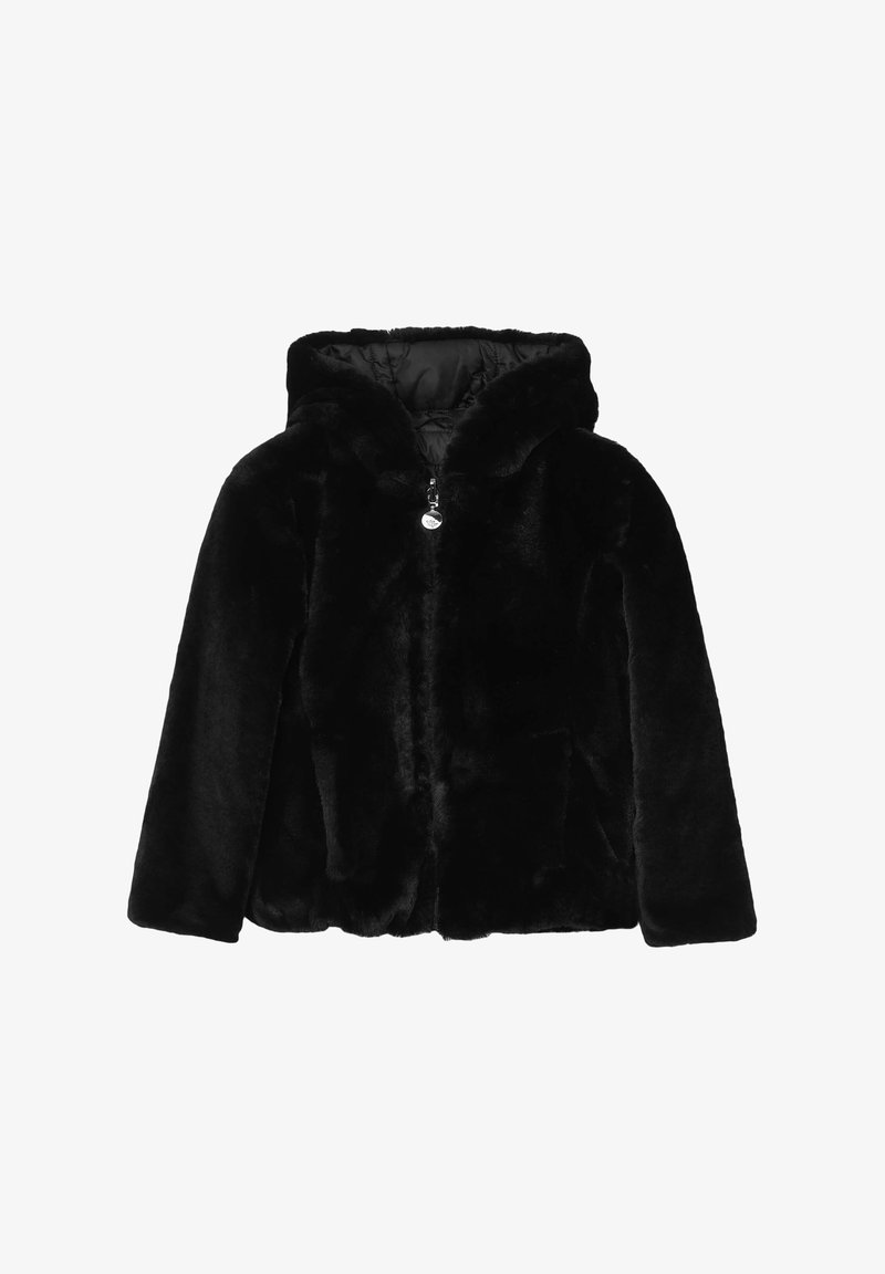 Calliope REVERSIBILE CON CAPPUCCIO - Winterjacke - nero ultrablack