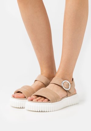 Gabor Platform sandals - caramel