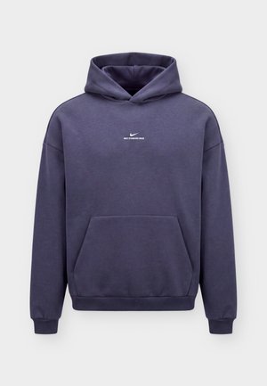 Nike Performance, STANDARD ISSUE - Суитшърт с качулка - gridiron/pale ivory