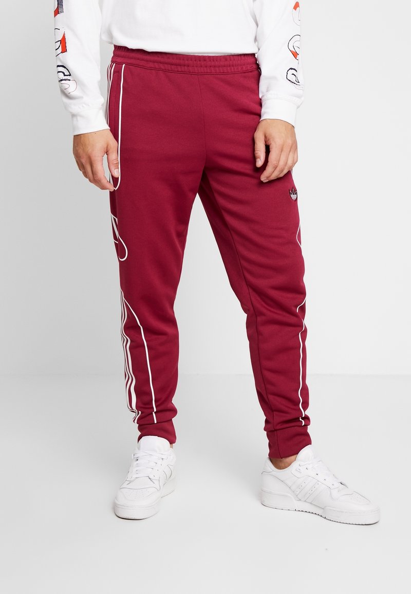 adidas Originals Träningsbyxor - red