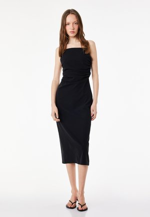 Koton, MIDI DRAPED DRESS . - Vestito di maglina - black