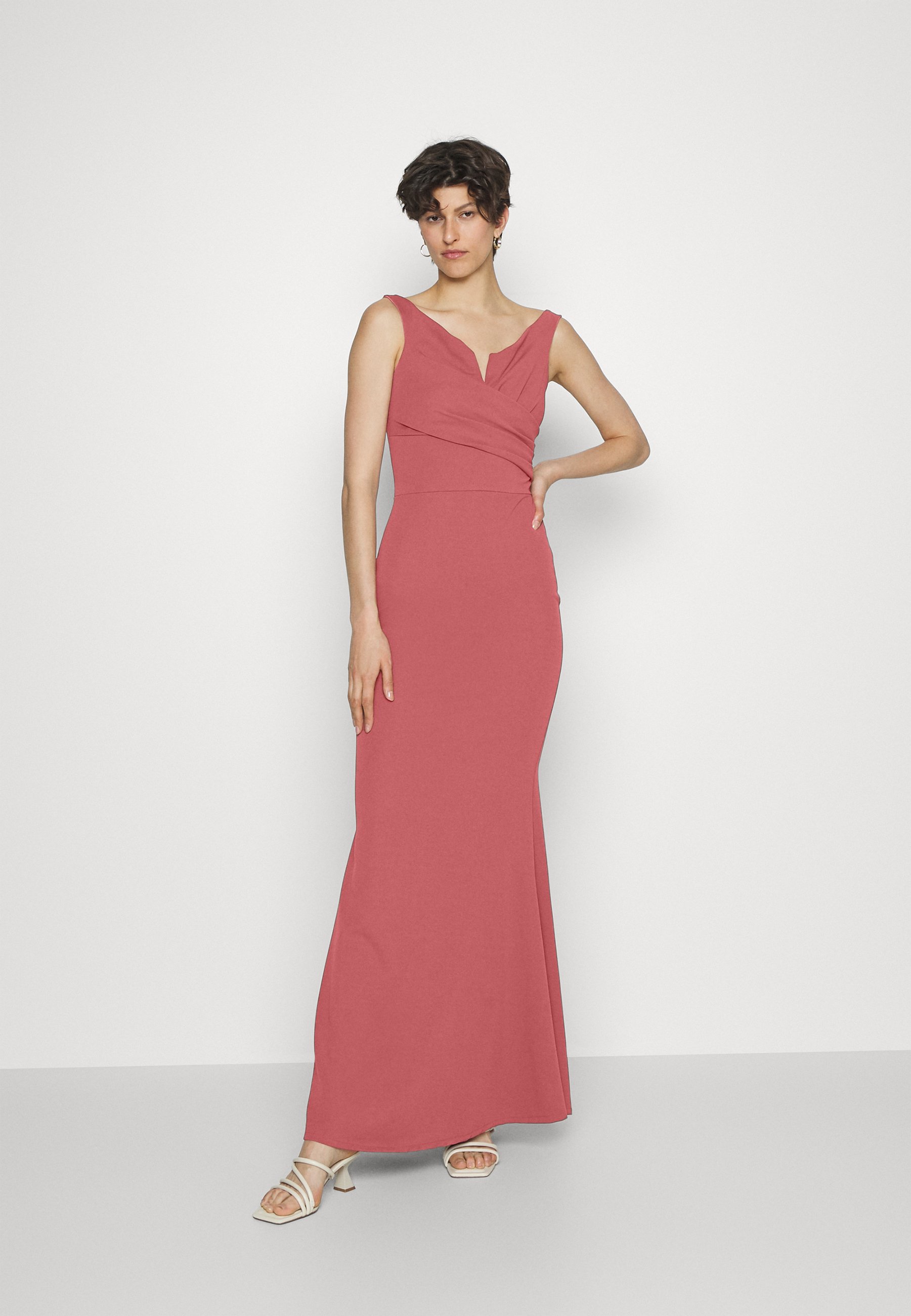WAL G TALL KIA OFF THE SHOULDER DRESS 