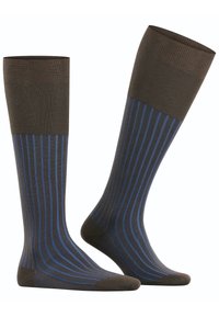 FALKE SHADOW - Kniestrümpfe - blue