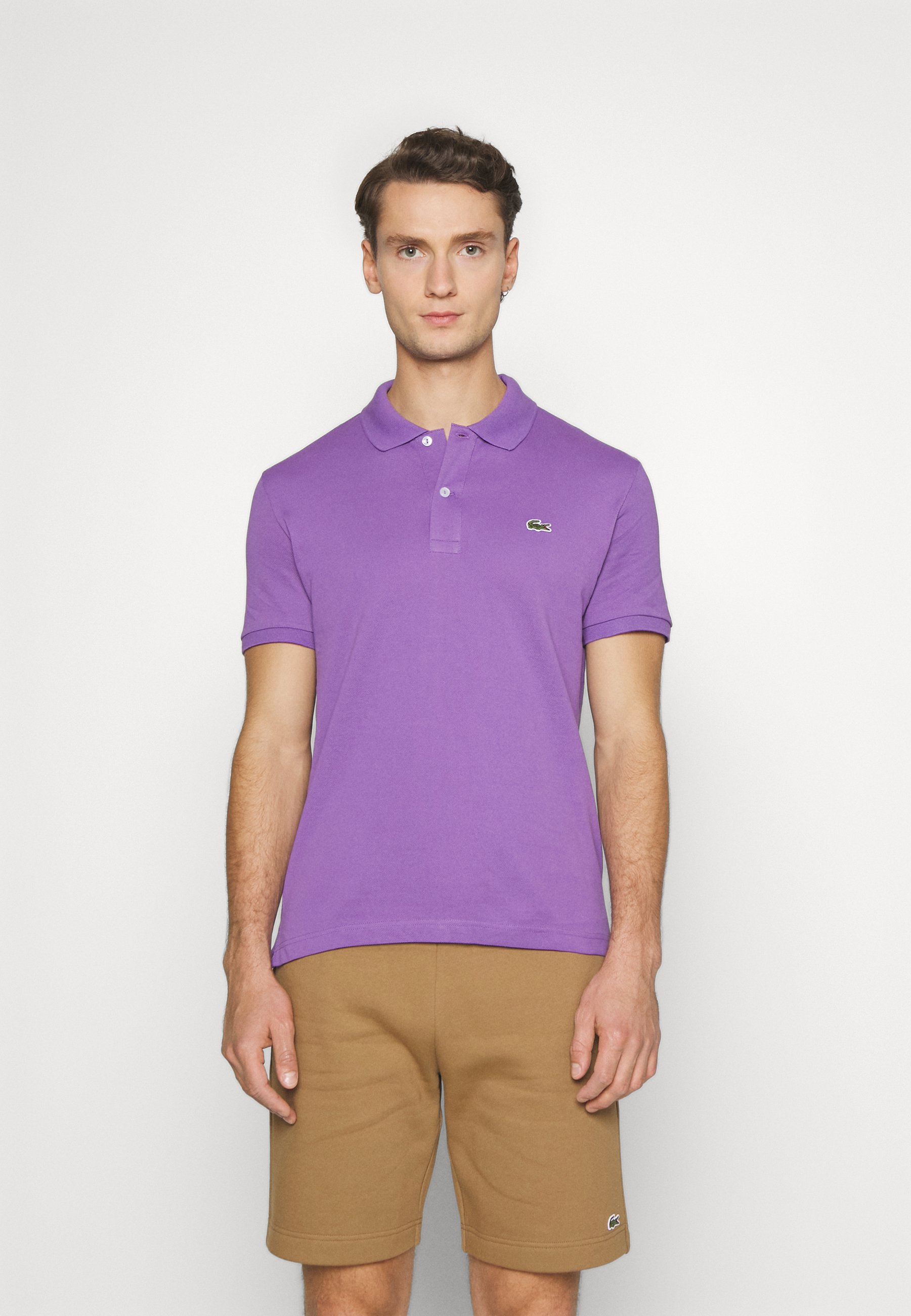Tennis Lacoste Polo Violet Polo Lacoste Femme Taille 34 Violet