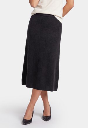usha, Gonna a campana - black