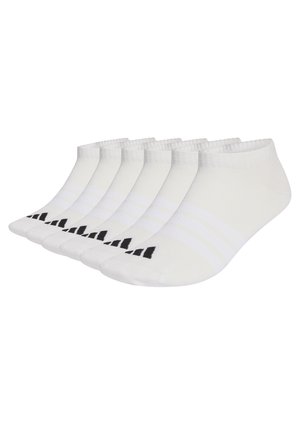 UNISEX THIN LIGHT ESSENTIALS LOW CUT 6 PAIR PACK  - Füßlinge - white
