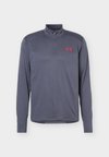 TECH UTILITY - Long sleeved top - castlerock/racer red