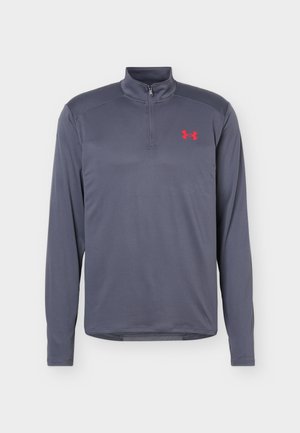 Under Armour, TECH UTILITY - Μπλούζα με μακριά μανίκια - castlerock/racer red