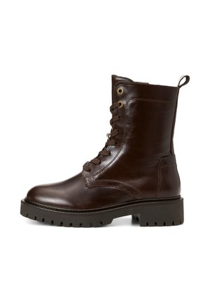 Marc O'Polo, MODEL PHIA - Plateaustiefelette - dark brown
