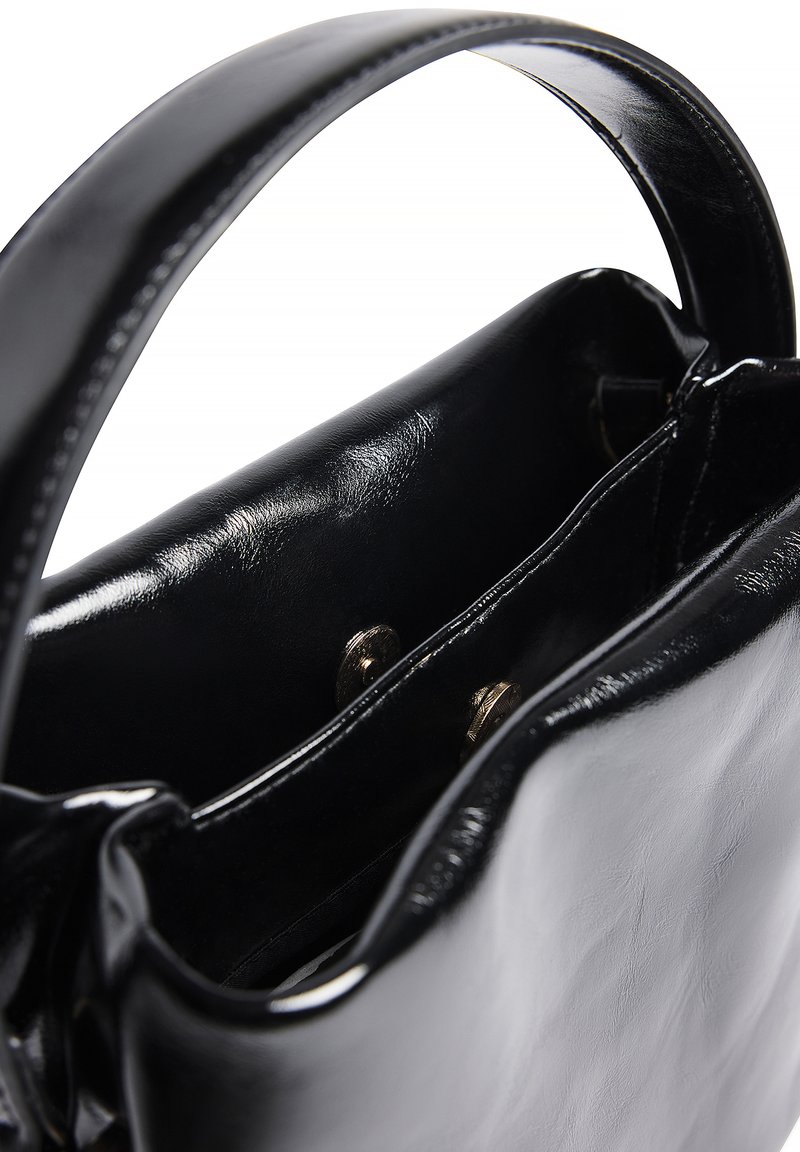 NA-KD FOLD DETAIL Handtasche black/schwarz Zalando