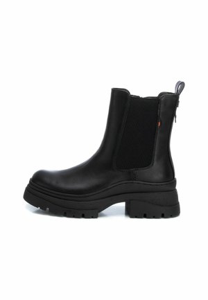 Botines con plataforma - black