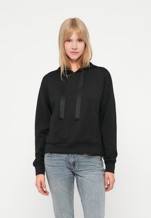 ONLALINA LIFE LEO DETAIL HOOD - Ikdienas džemperis - black