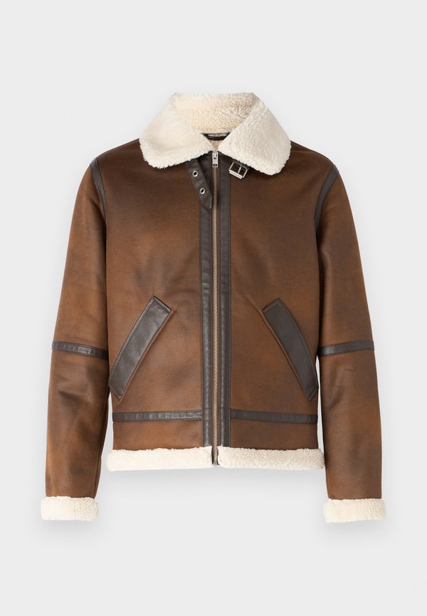 JORCOLE AVIATOR JACKET - Faux leather jacket4