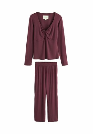 REGULAR FIT - SET  - Pyžamo - burgundy red