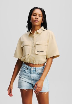 Karl Lagerfeld Jeans UTILITY - Hemdbluse - wood ash