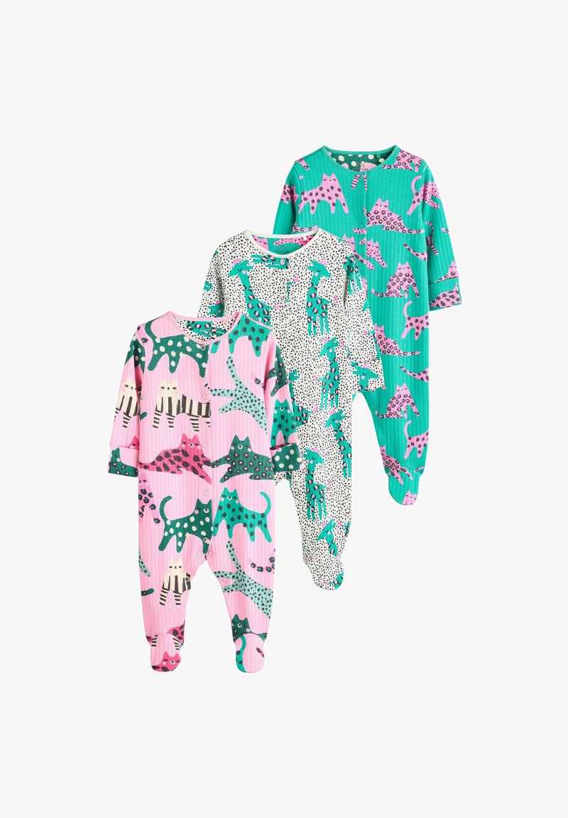 Next PRINTED 3 PACK - Alvóruha - pink green