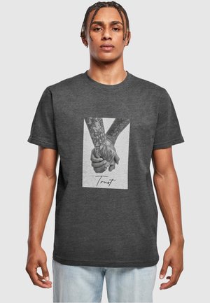 Mister Tee TRUST - T-shirts print - charcoal