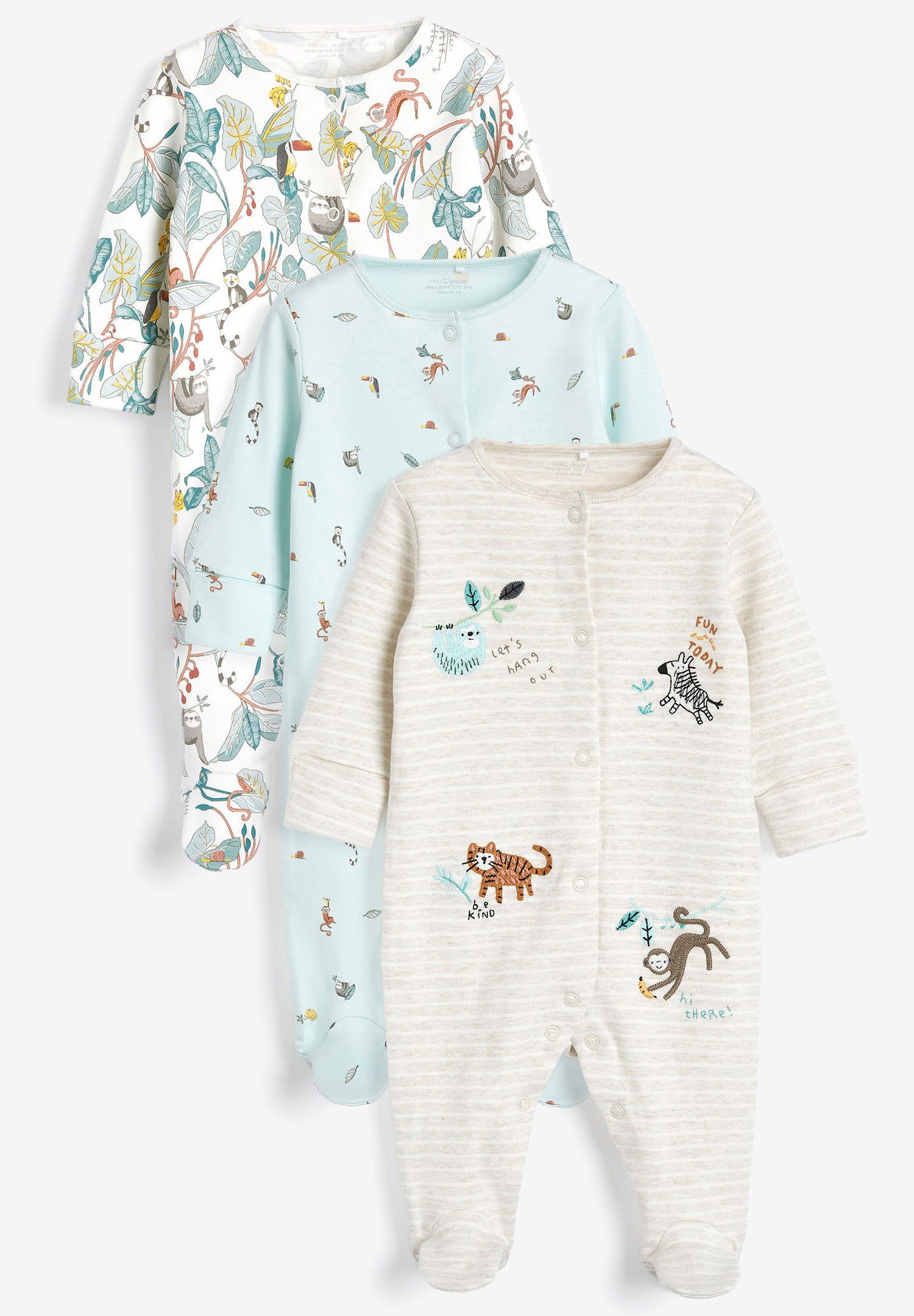 Next 3 PACK - Tutina - green/verde - Zalando.it